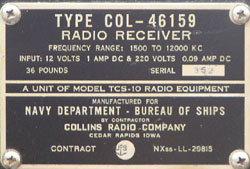 TSC Receiver Plate