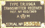 TR1196 Plate